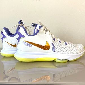 Nike Lebron Witness 5 Summit White Metallic Bronze